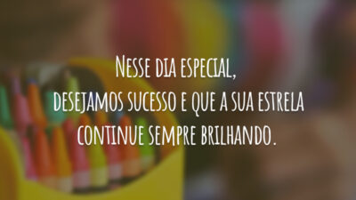 Homenagem aos professores