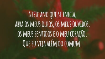 Prece para Ano Novo