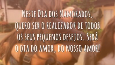 O amor tem seu dia
