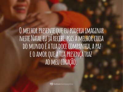 Feliz Natal, meu amor!