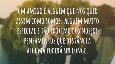 O que é um amigo?