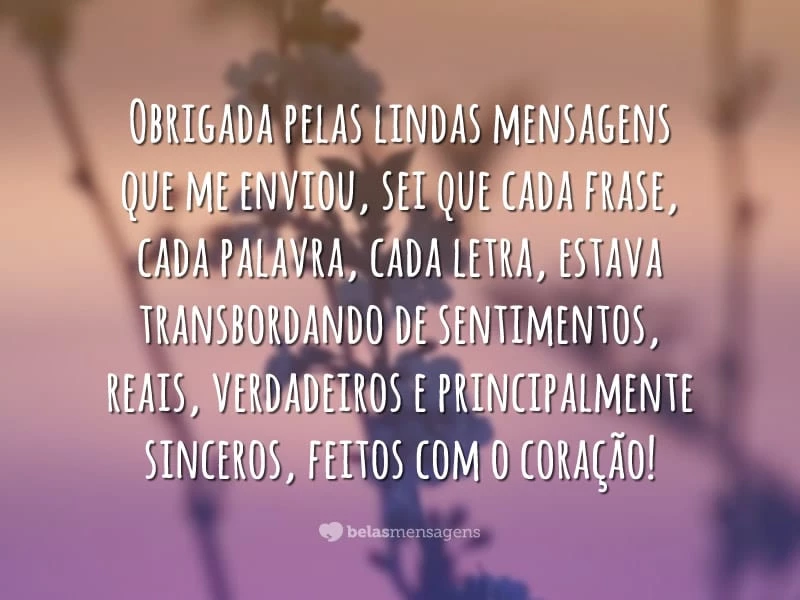Obrigada Querida Amiga Belas Mensagens