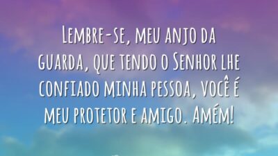 Oração ao anjo da guarda