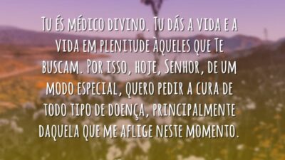 Oração para a cura