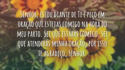 Oração para um parto feliz