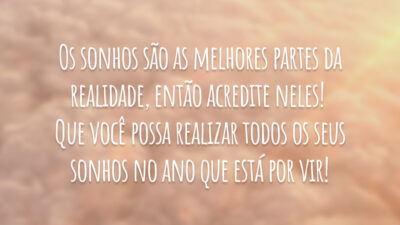 Um feliz Ano Novo