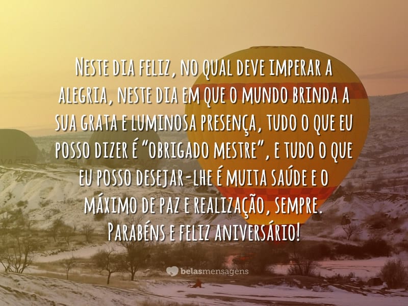 Mensagens De Aniversário Belas Mensagens
