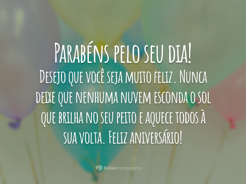 Mensagens de Aniversário - Belas Mensagens Mensagens de Aniversário - Belas Mensagens