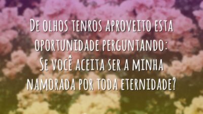 Pedido de namoro
