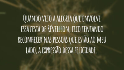 Feliz Ano Novo apaixonada