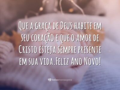 Mensagem curta de Ano Novo