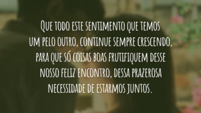 Você me envolve como o ar