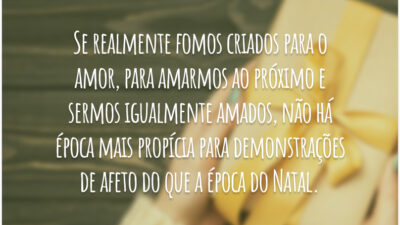 Natal: amar e ser amado