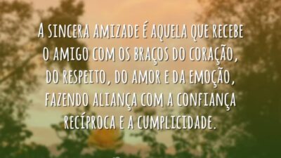 Sincera amizade