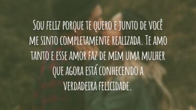 O amor é tudo