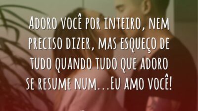 Te adoro!