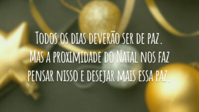 Tempos de paz