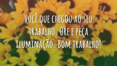 Trabalhe com otimismo