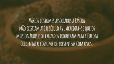 Origem do ovo de chocolate na Páscoa