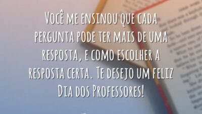 Dia dos professores