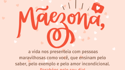 Mãe, a vida nos presenteia com pessoas maravilhosas como você, que ensinam&hellip;