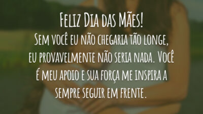Feliz Dia das Mães! Sem você eu não chegaria tão longe, eu&hellip;