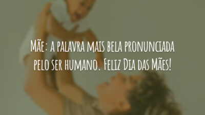 Mãe: a palavra mais bela pronunciada pelo ser humano. Feliz Dia das&hellip;