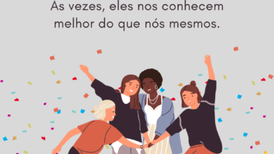 Amigos íntimos são verdadeiros tesouros da vida. Às vezes, eles nos conhecem&hellip;