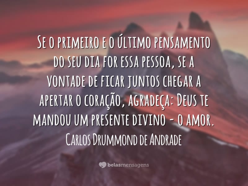 Frases de Carlos Drummond de Andrade - Belas Mensagens