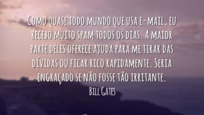 Como quase todo mundo que usa e-mail, eu recebo muito spam todos&hellip;