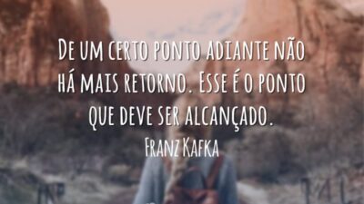 De um certo ponto adiante não há mais retorno. Esse é o&hellip;
