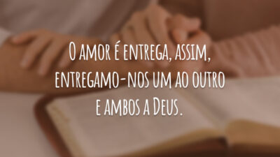 O amor é entrega, assim, entregamo-nos um ao outro e ambos a&hellip;