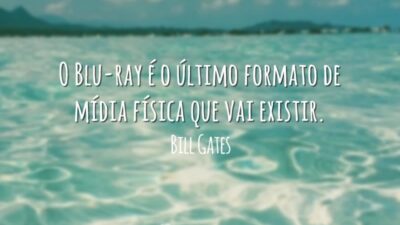 O Blu-ray é o último formato de mídia física que vai existir.