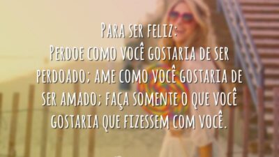 Para ser feliz