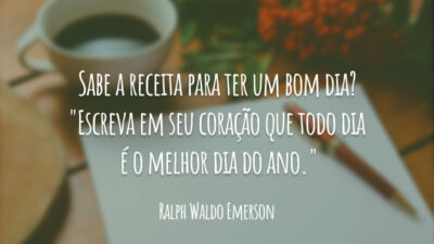 Receita para um bom dia