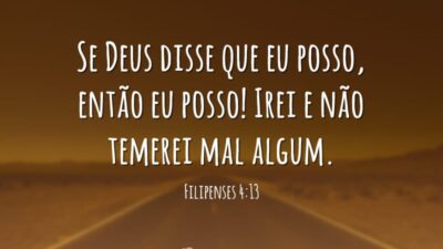 Se Deus disse que eu posso