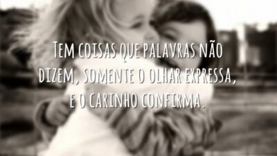 Tem coisas que palavras não dizem, somente o olhar expressa, e o&hellip;