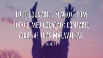 Eu te louvarei Senhor