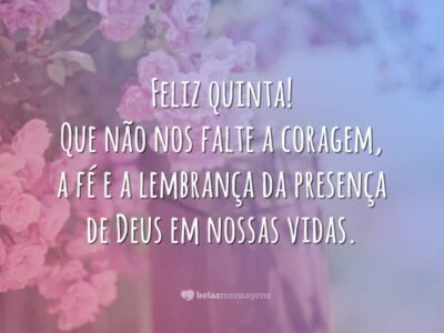 Feliz quinta!