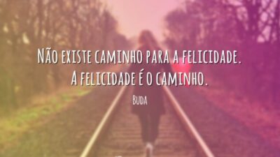 Não existe caminho para a felicidade