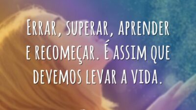 Errar, superar, aprender