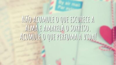 Não acumule