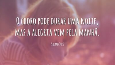 O choro pode durar