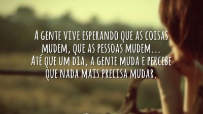 A gente vive esperando
