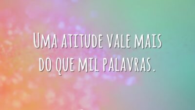 Uma atitude
