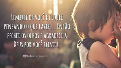 Lembrei de você