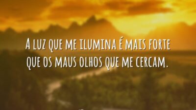 A luz que me ilumina