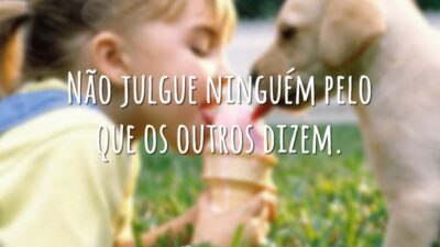Não julgue
