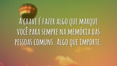 A chave