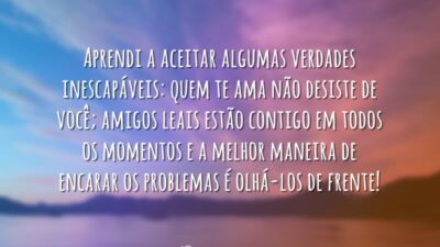 Verdades inescapáveis
